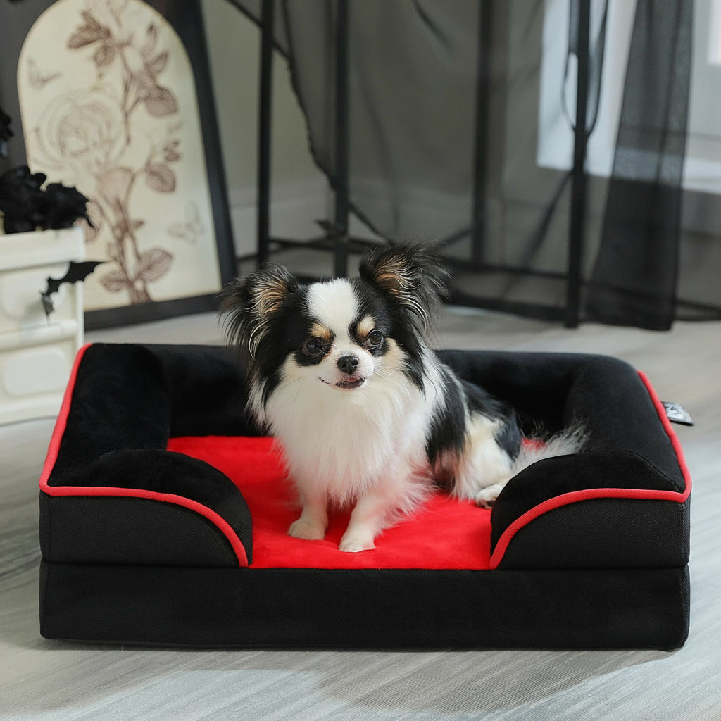 Lit pour chien  antidérapant et facile à entretenir