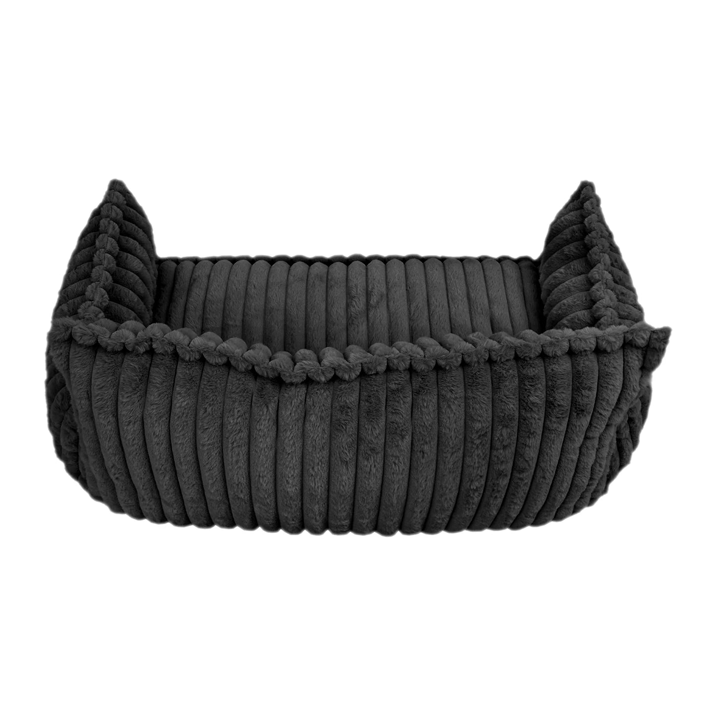 Lit pour chien en peluche