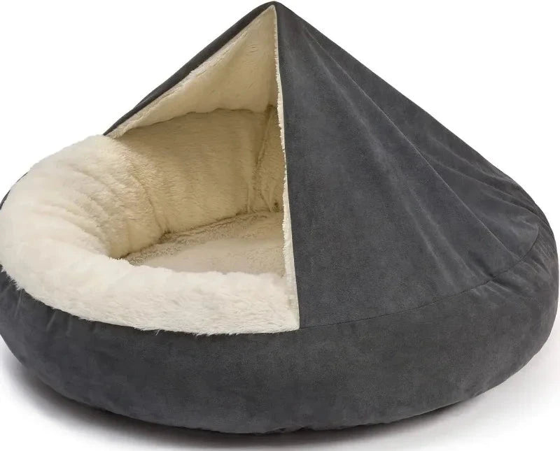 Lit pour chien semi fermé