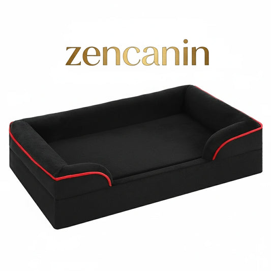 Lit pour chien  antidérapant et facile à entretenir